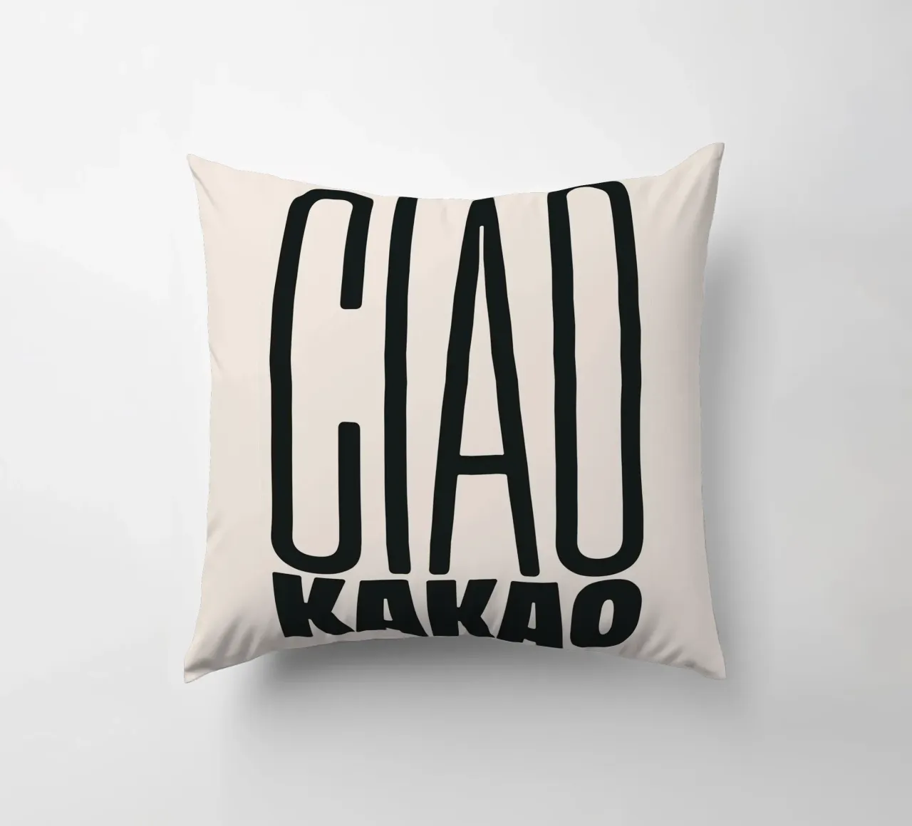 Ciao Cacao cuscino da PurePeachStudio
