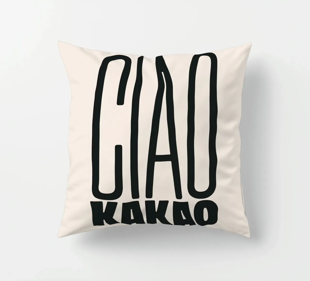 Ciao Cacao cuscino da PurePeachStudio