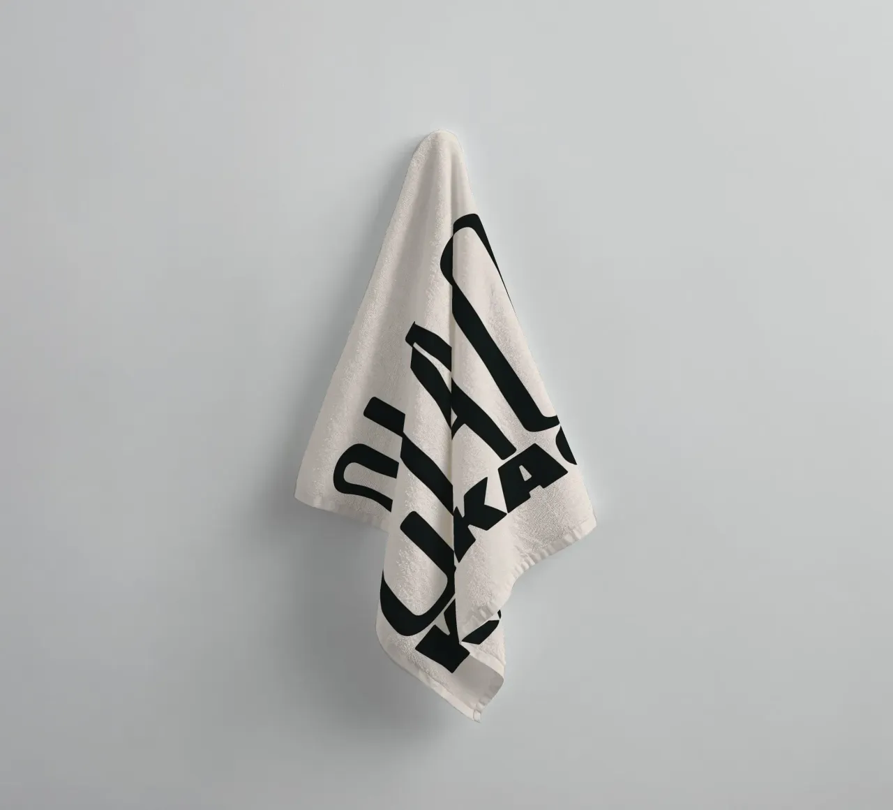 Ciao Cocoa towel by PurePeachStudio