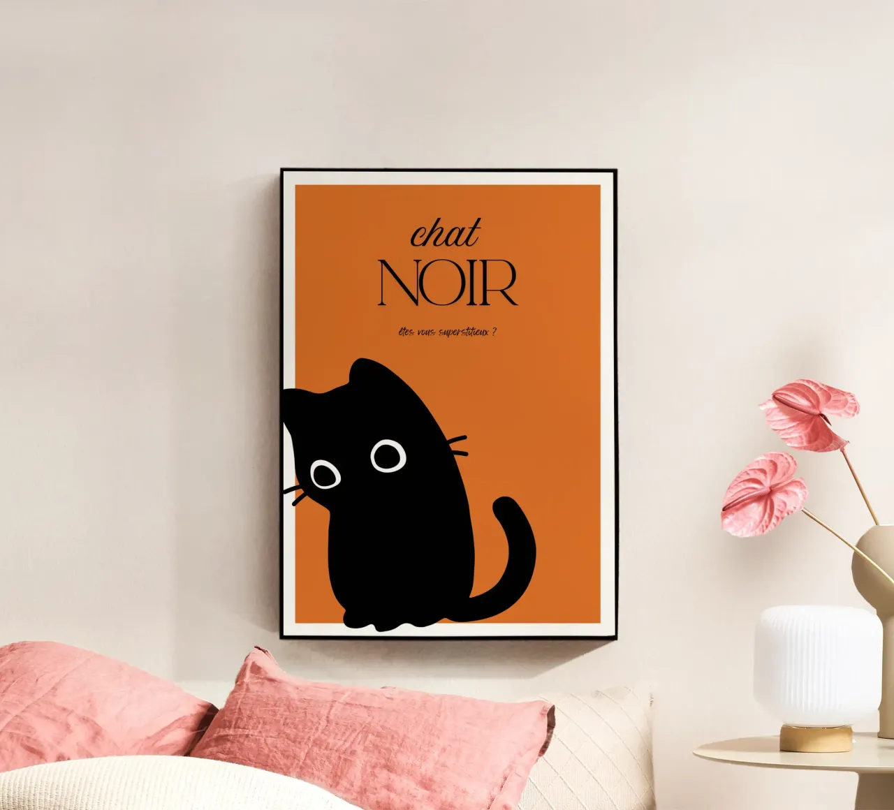 Chat Noir plexiglass da Idées & Création