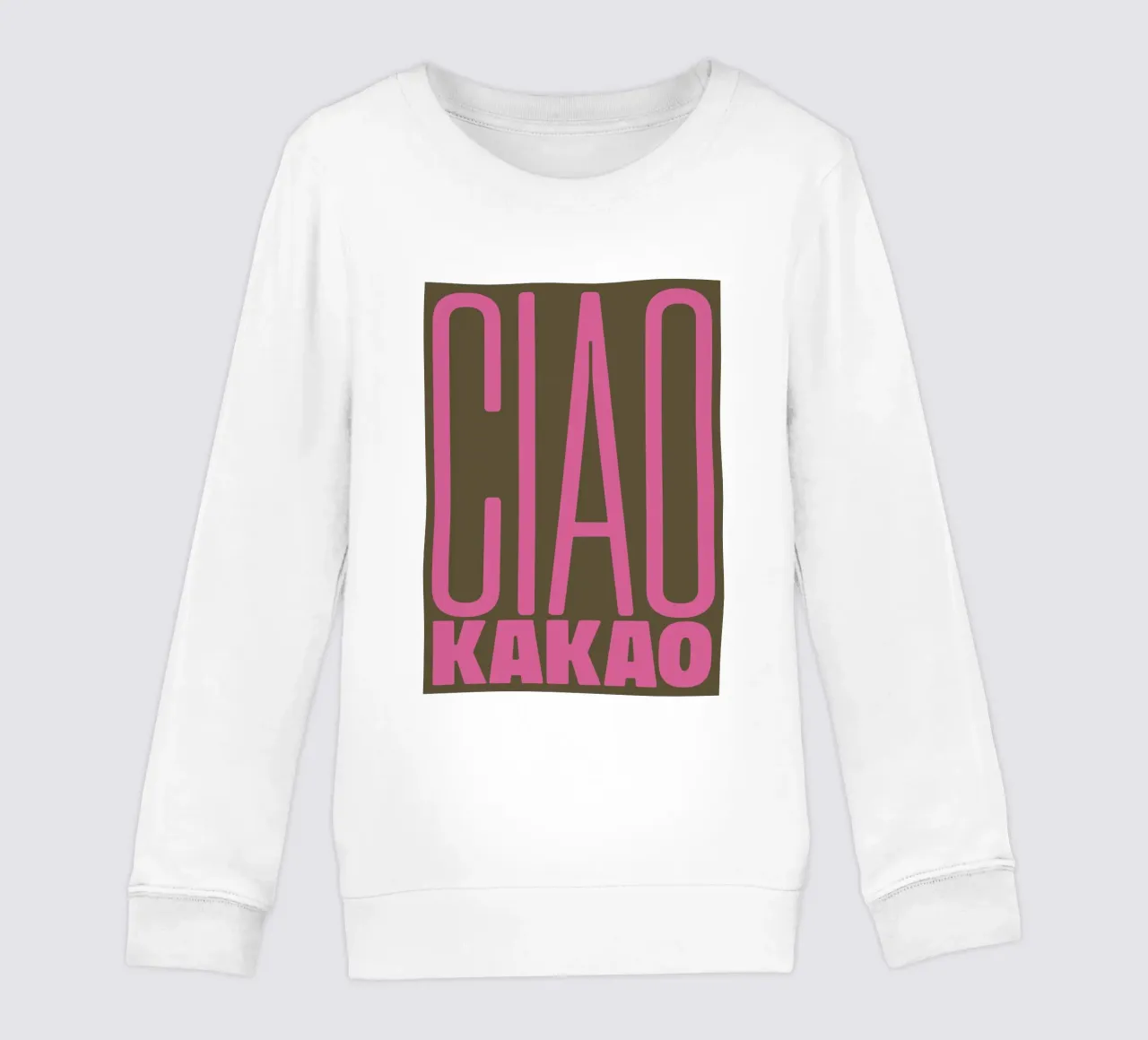 Ciao Cacao felpa bambino da PurePeachStudio
