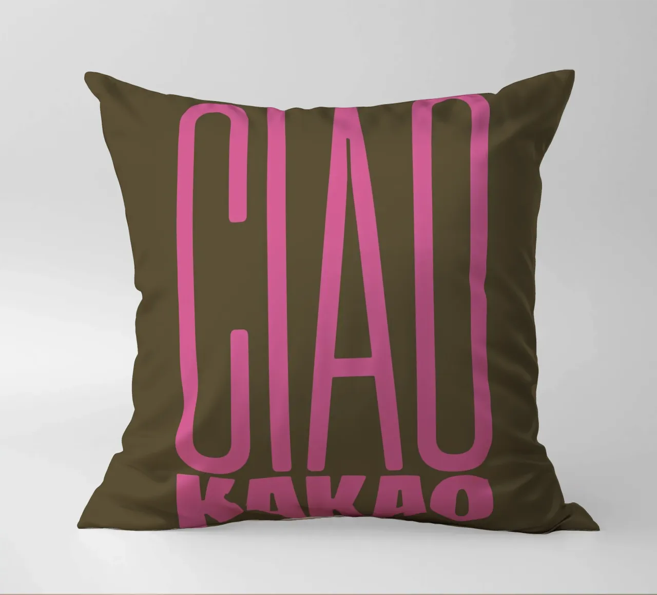Ciao Cacao cuscino da PurePeachStudio