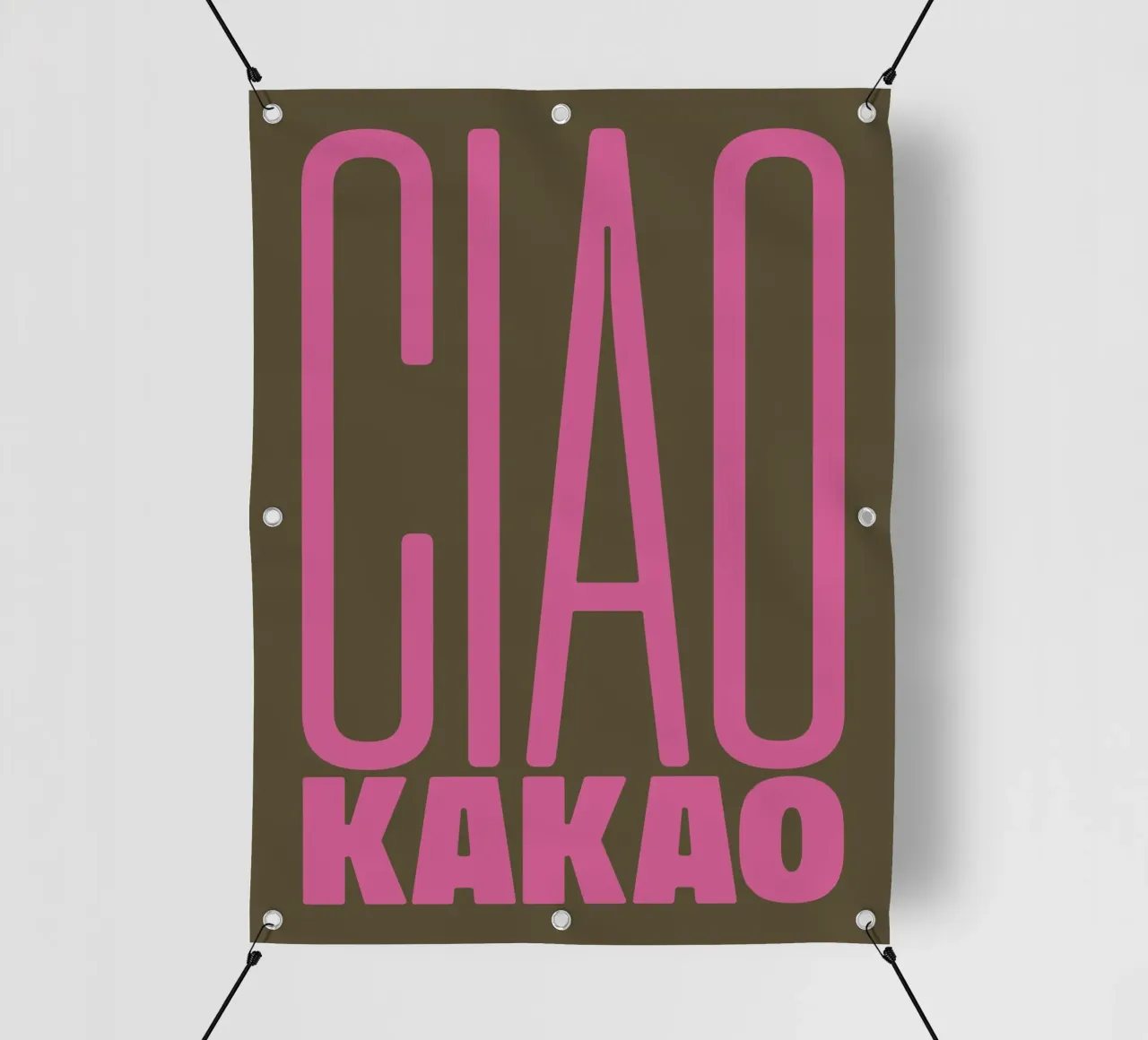 Ciao Cacao telo in pvc da PurePeachStudio
