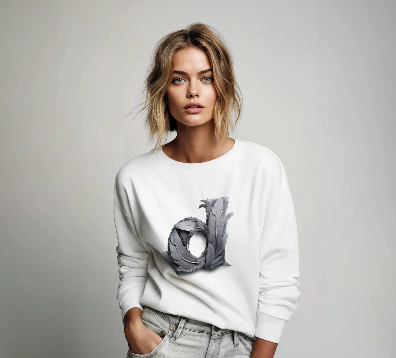 d – dove felpa da The True Type