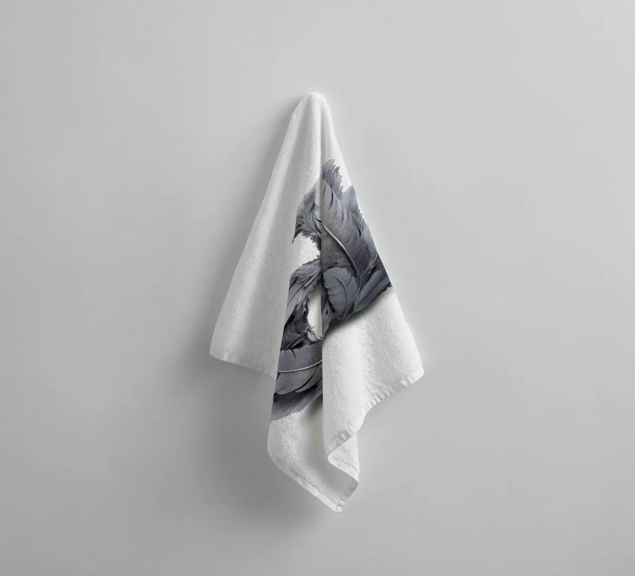 d – dove asciugamano da bagno da The True Type