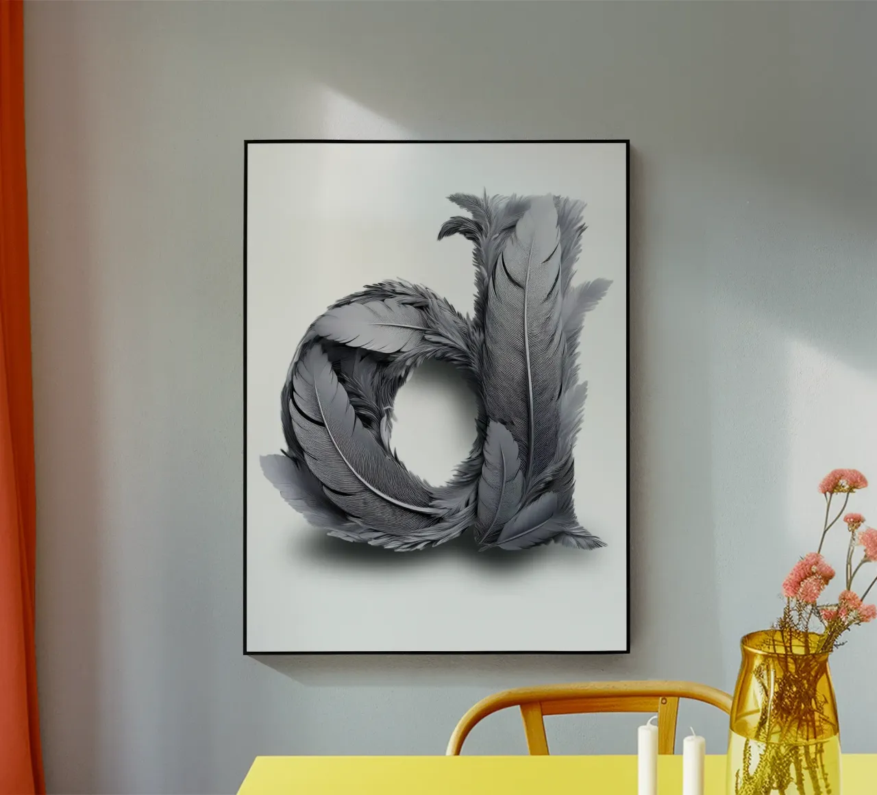 d – dove acrylic glass by The True Type