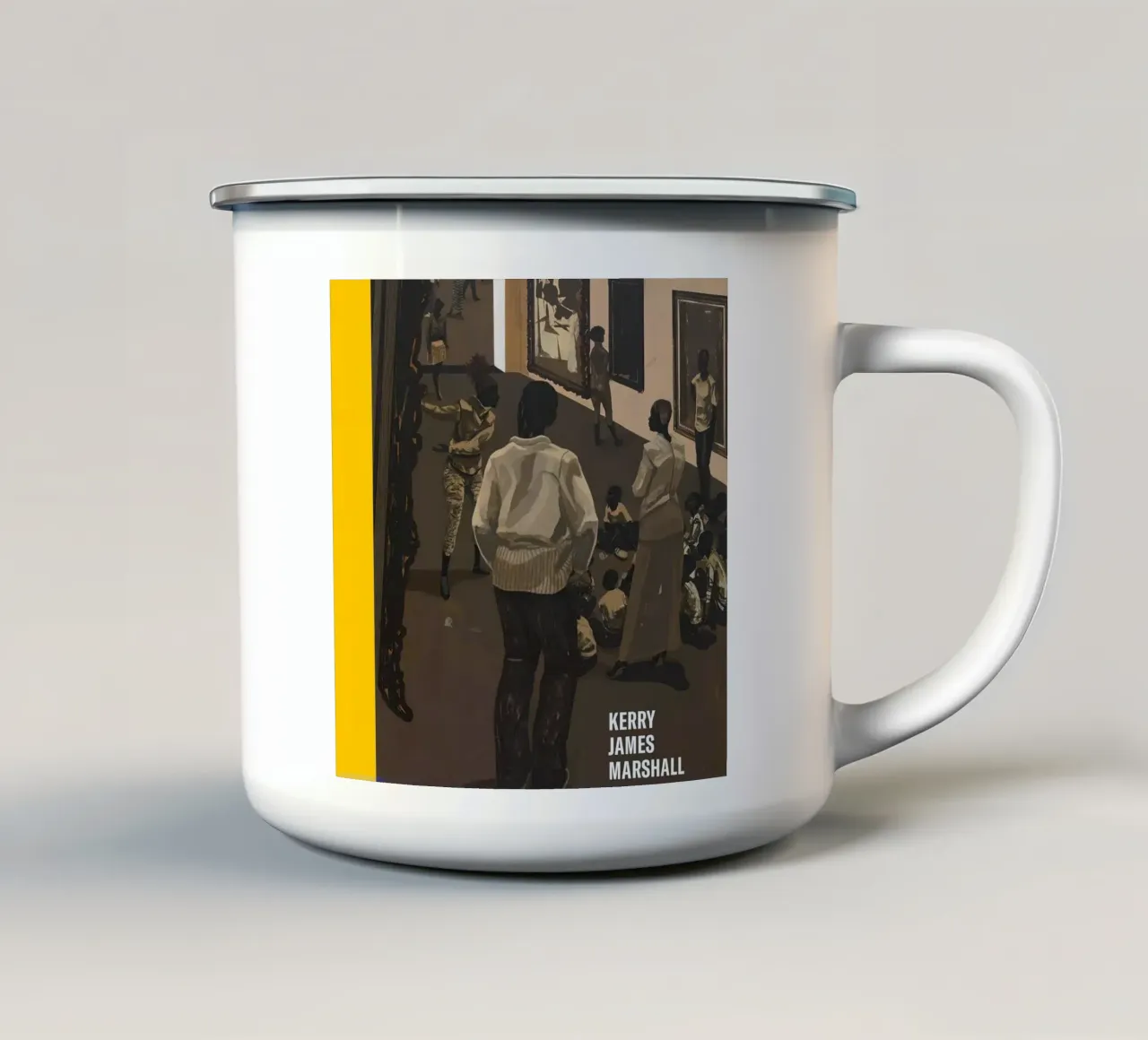 kerry james marshall storia tazza in smalto da carol shop