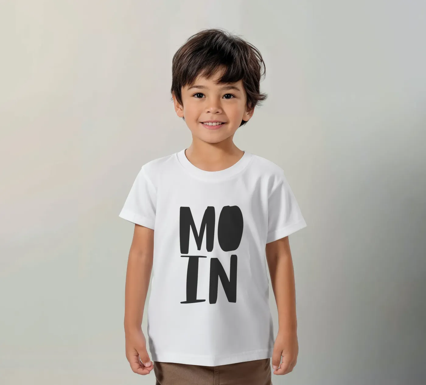 Moin kids t-shirt by PurePeachStudio