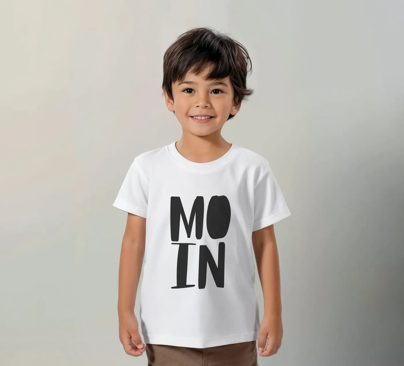 Moin kids t-shirt by PurePeachStudio