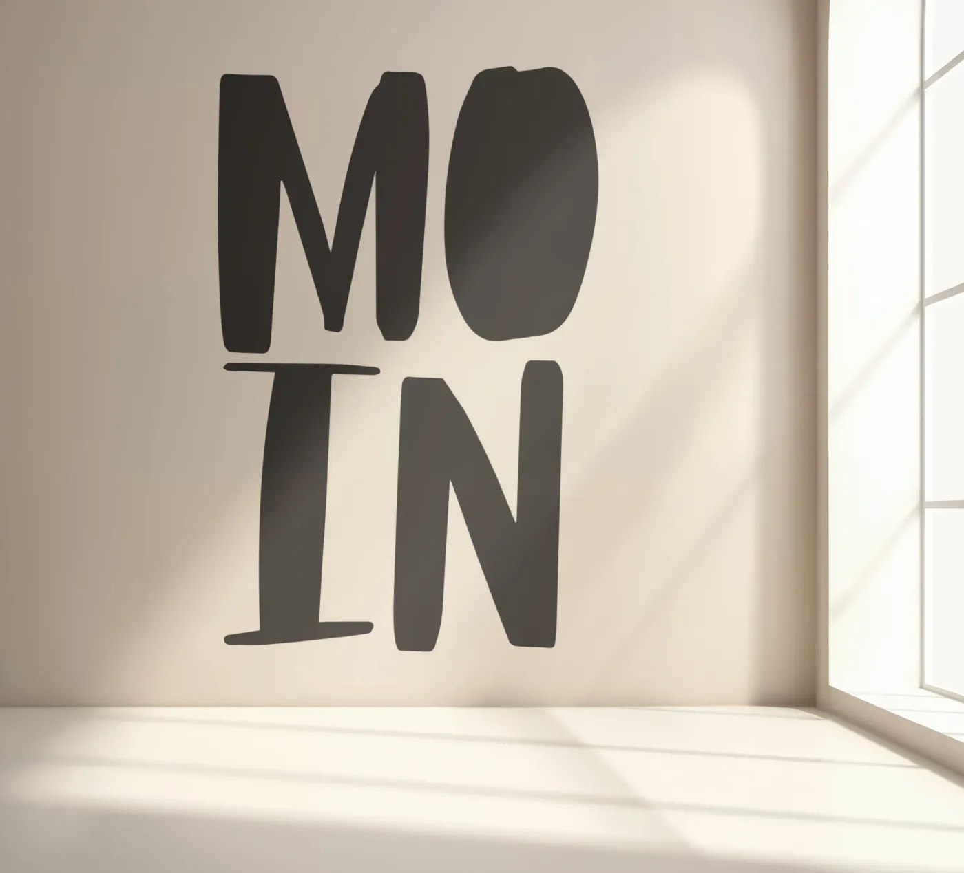 Moin fotobehang van PurePeachStudio