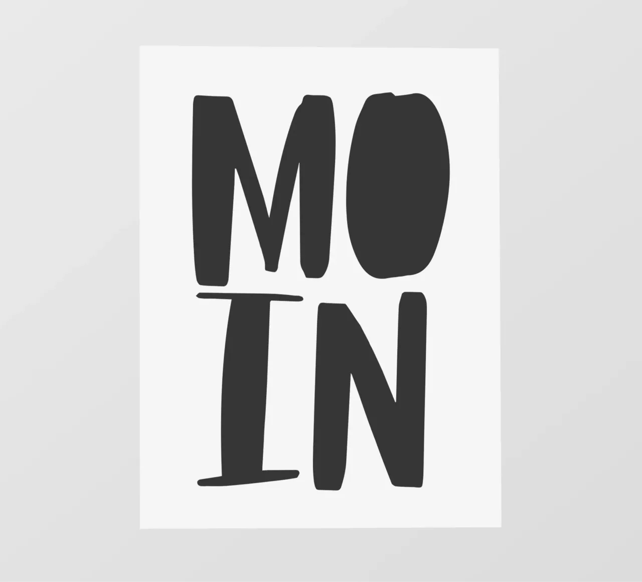 Moin fotobehang van PurePeachStudio