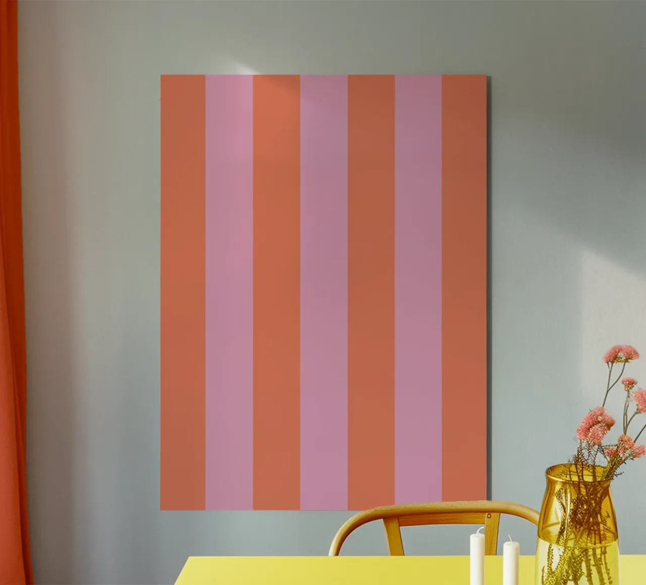 Modern stripe alluminio dibond da Your notes