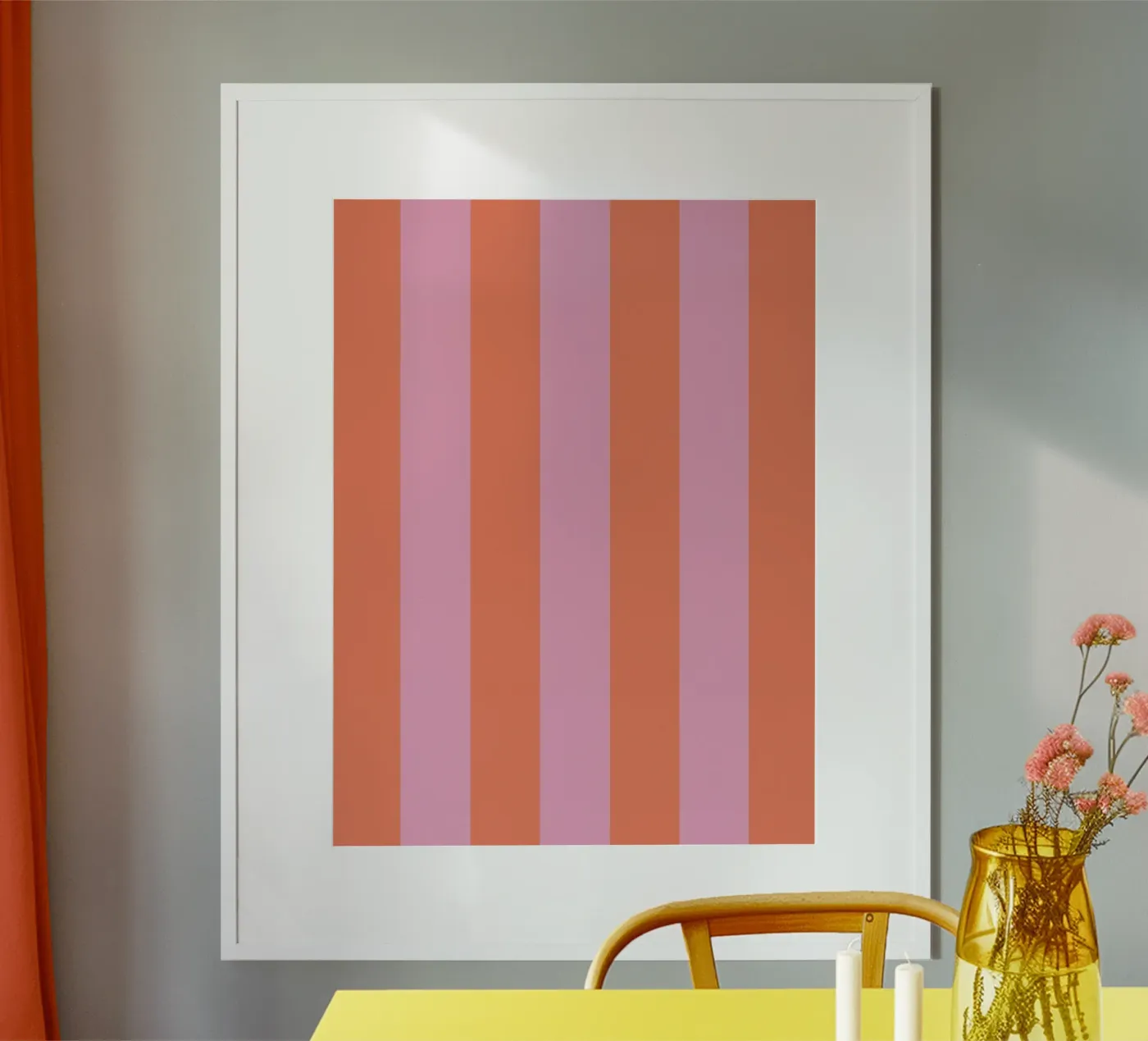 Modern stripe poster da Your notes