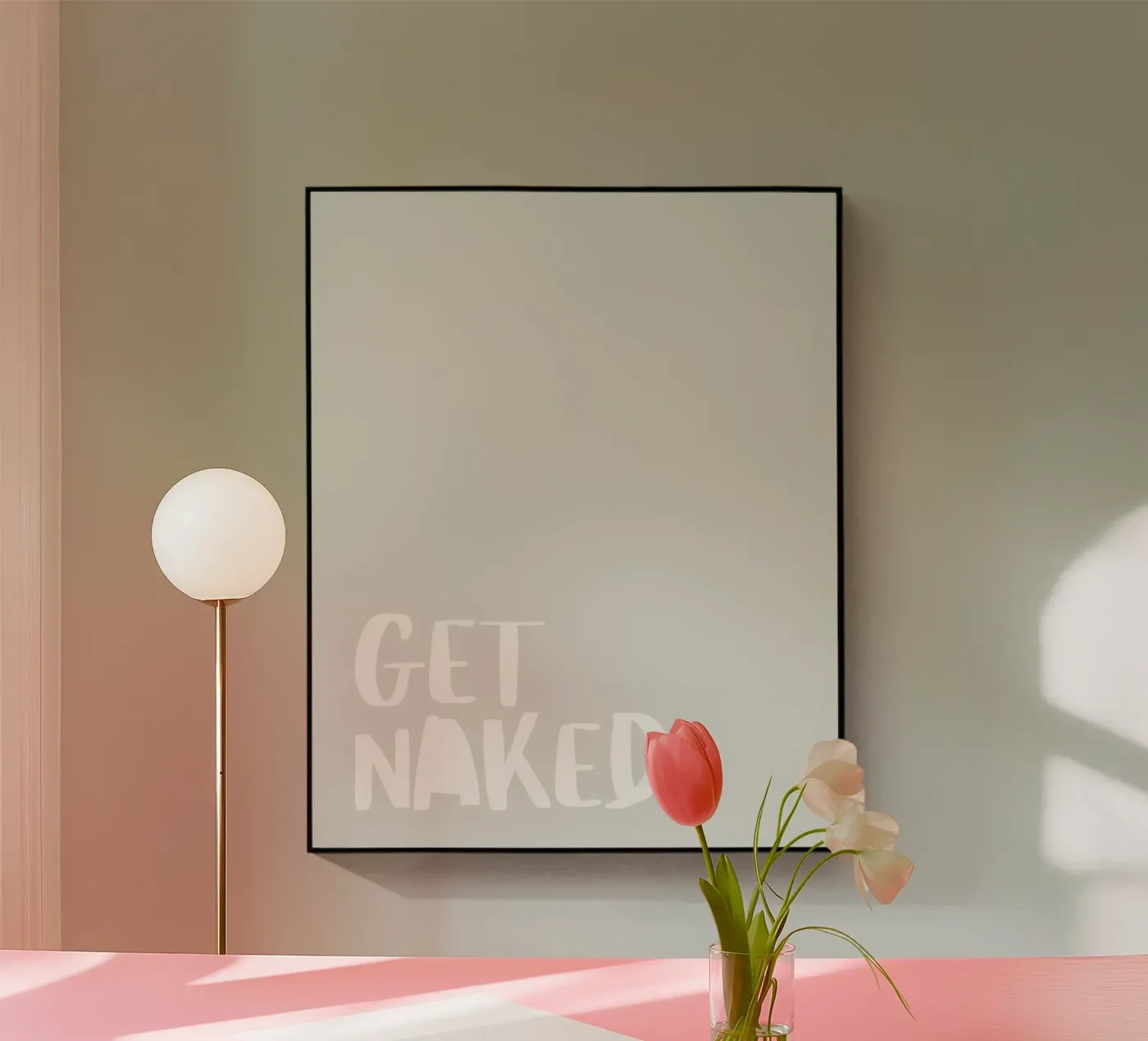 Get Naked plexiglass da PurePeachStudio