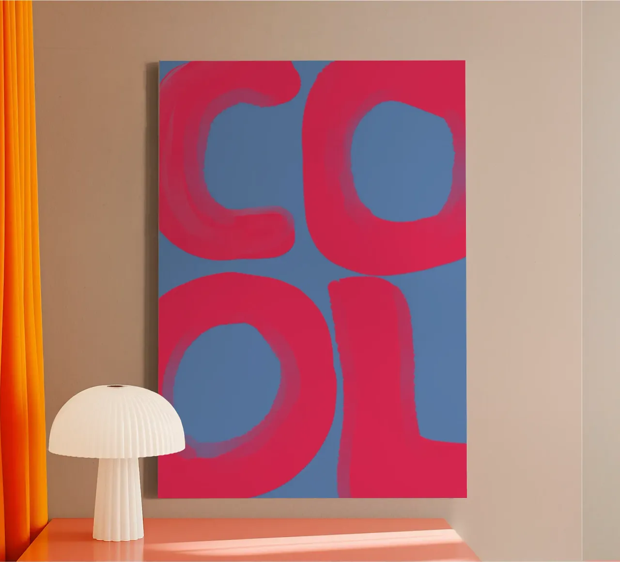 Fresco tela da PurePeachStudio