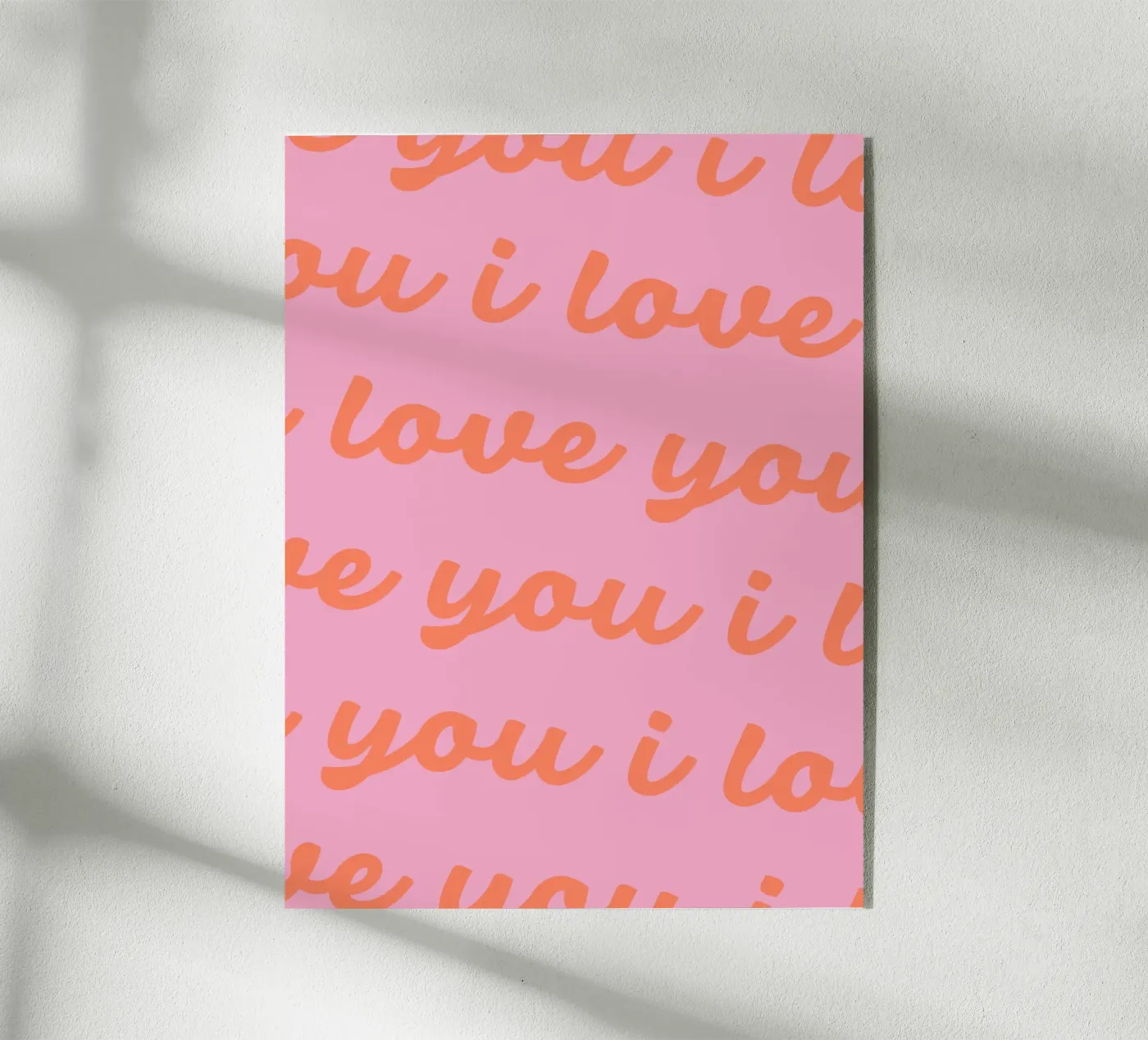 I love you plexiglass da Your notes