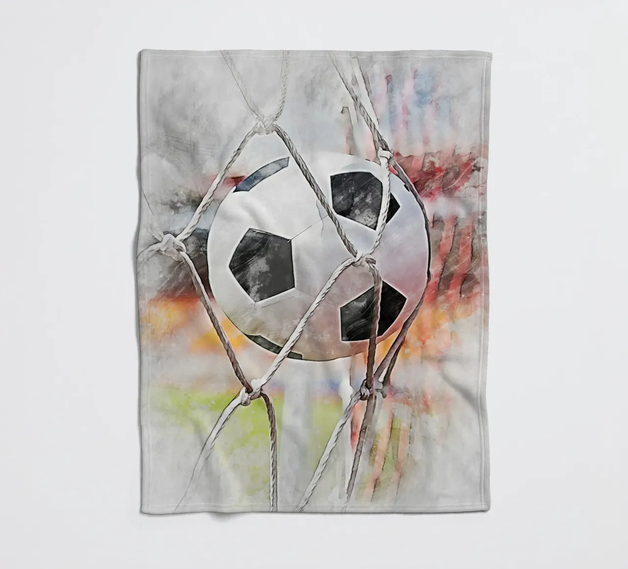Calcio - gol coperta in pile da Mateo