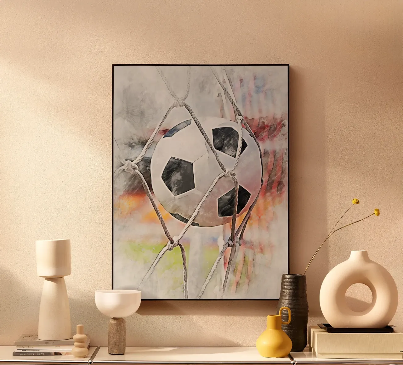 Calcio - gol plexiglass da Mateo