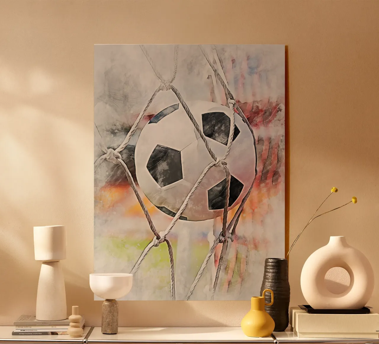 Calcio - gol plexiglass da Mateo