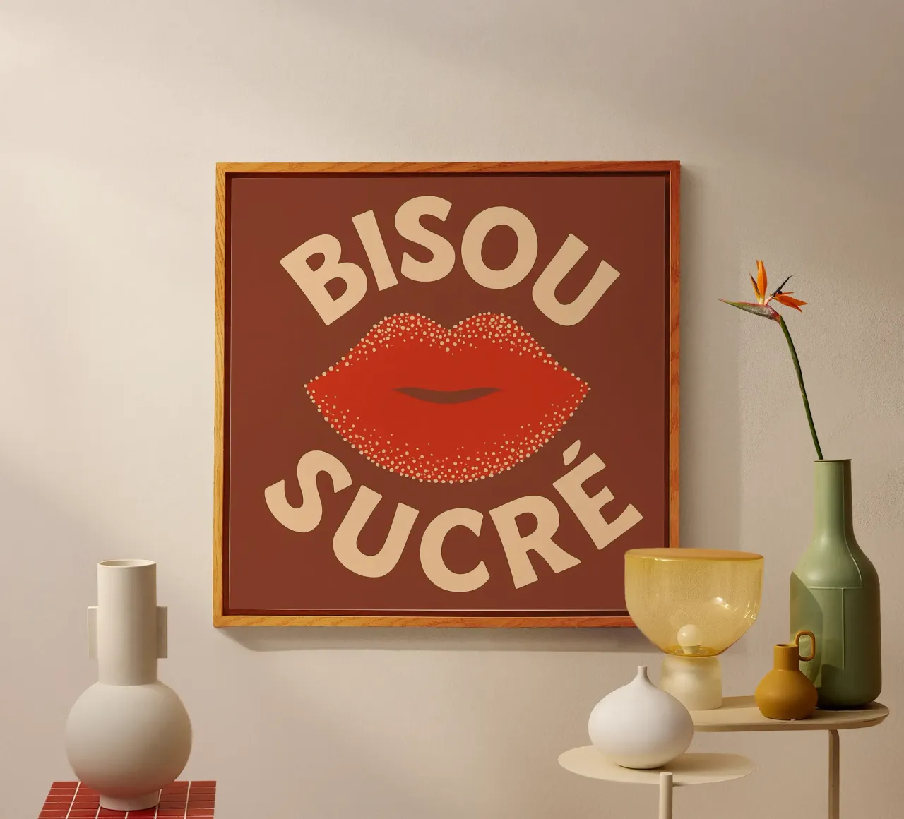 Dolce bacio plexiglass da PurePeachStudio