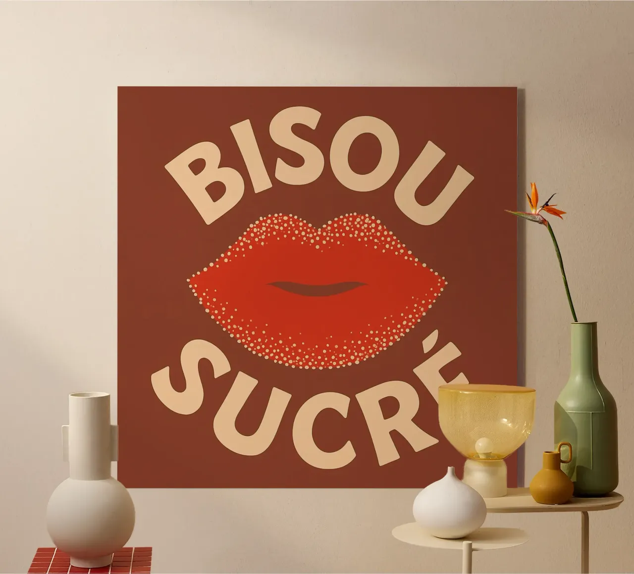 Dolce bacio plexiglass da PurePeachStudio