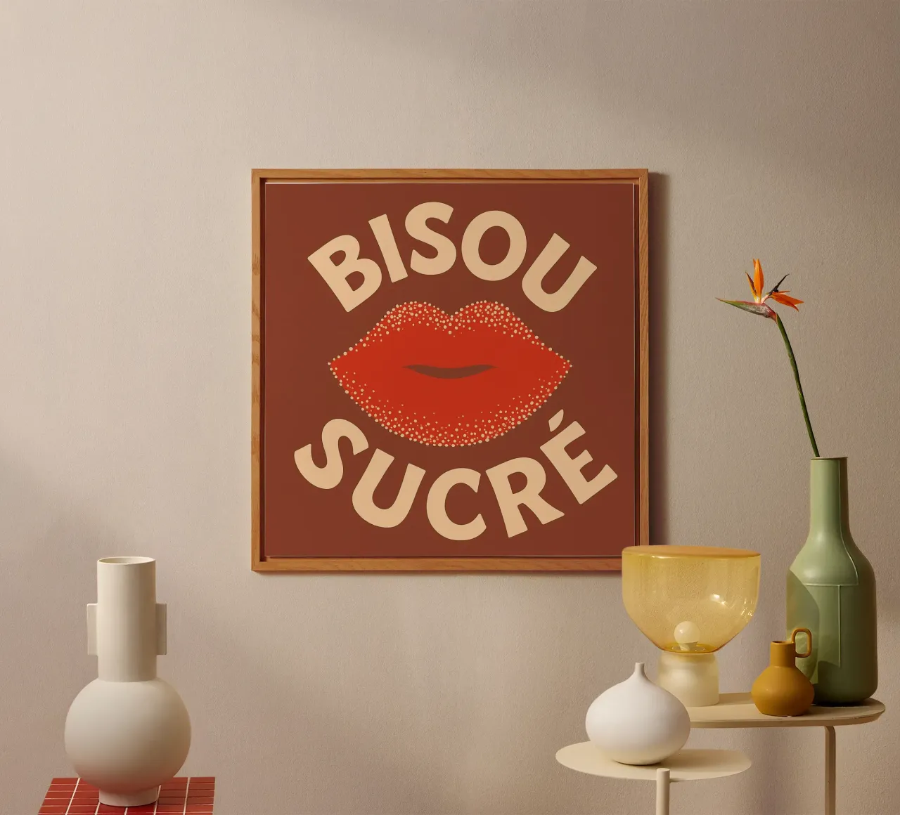 Dolce bacio alluminio dibond da PurePeachStudio