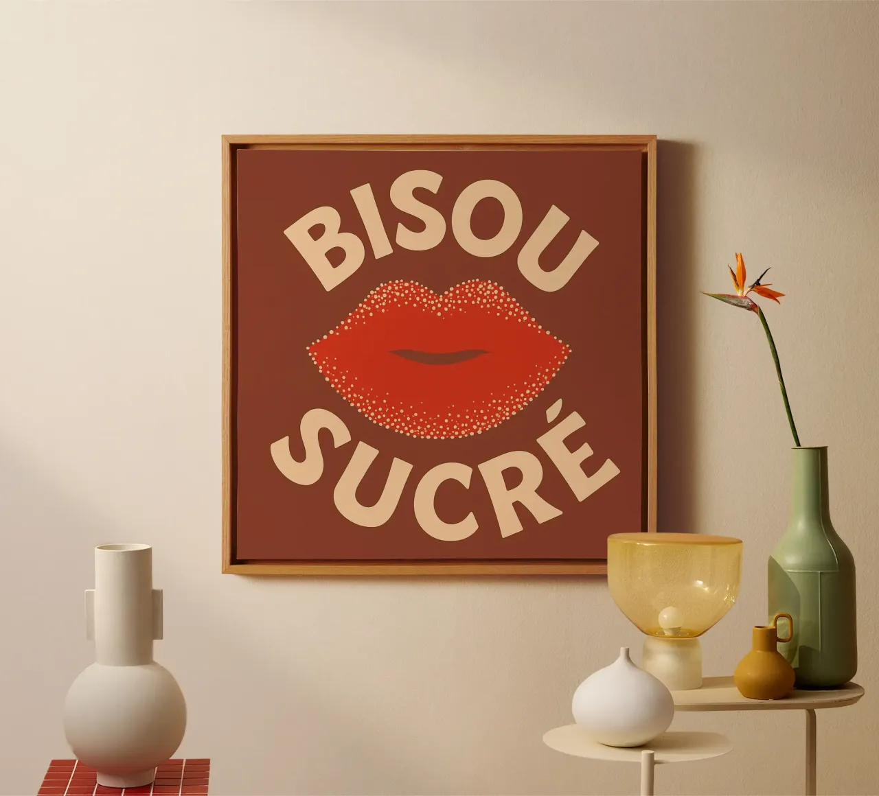 Dolce bacio tela da PurePeachStudio