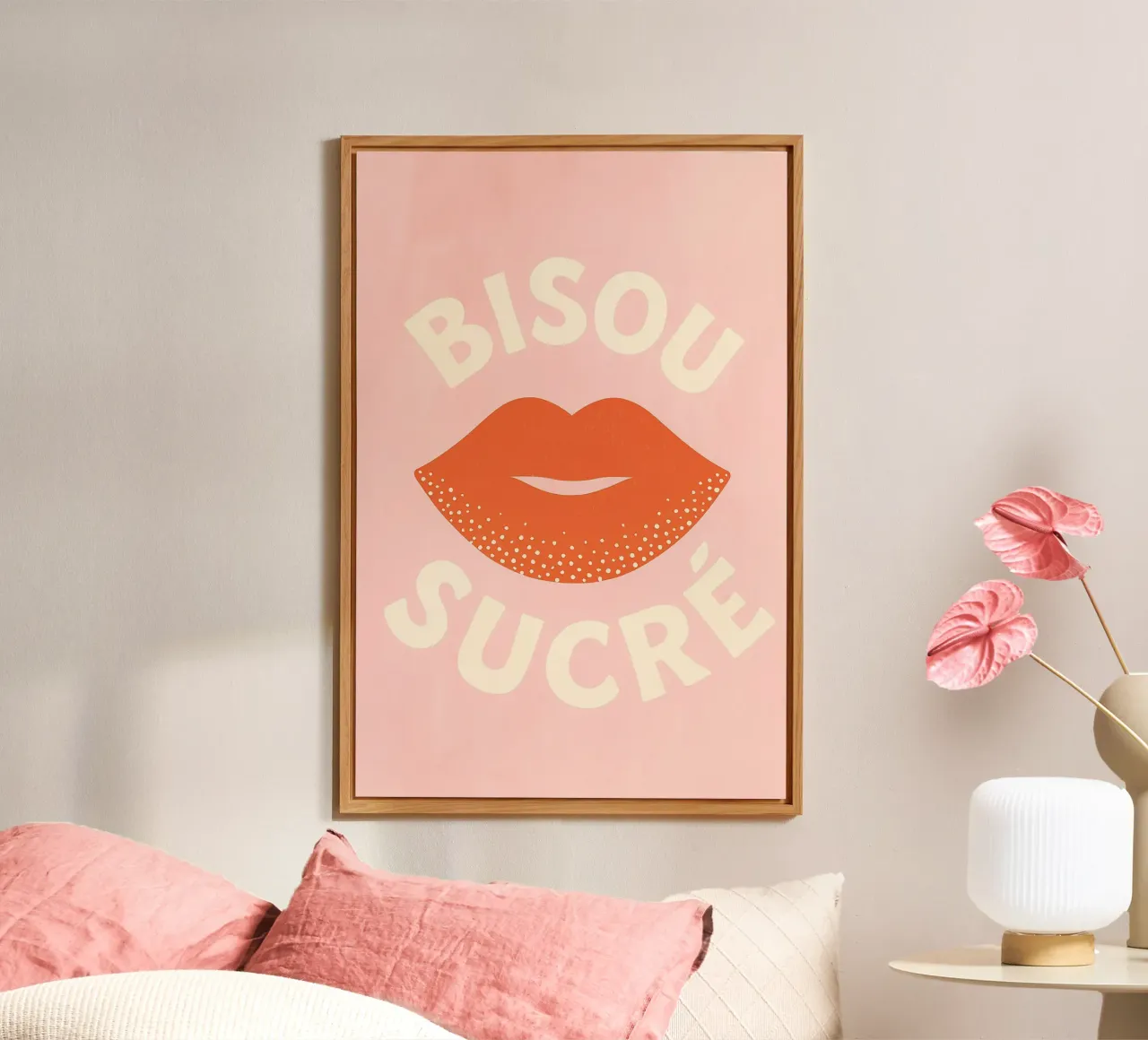 Dolce bacio alluminio dibond da PurePeachStudio