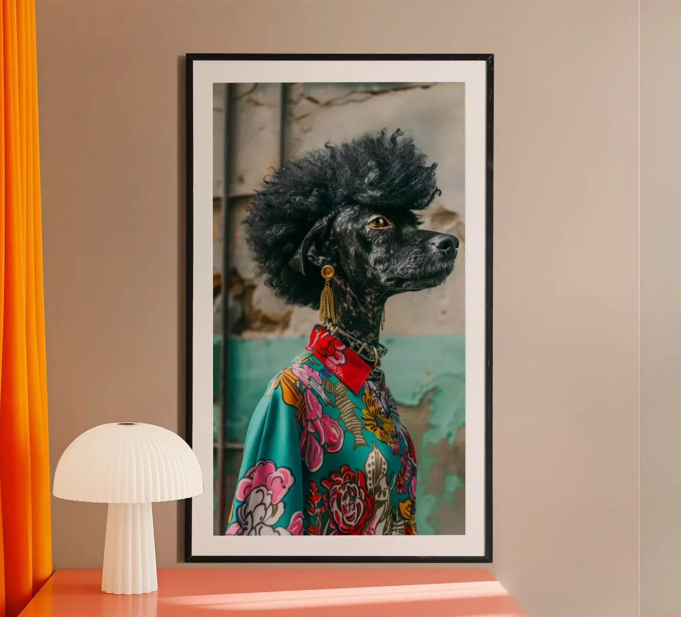 Lila poster da Affiches Chien Originales – Dogland