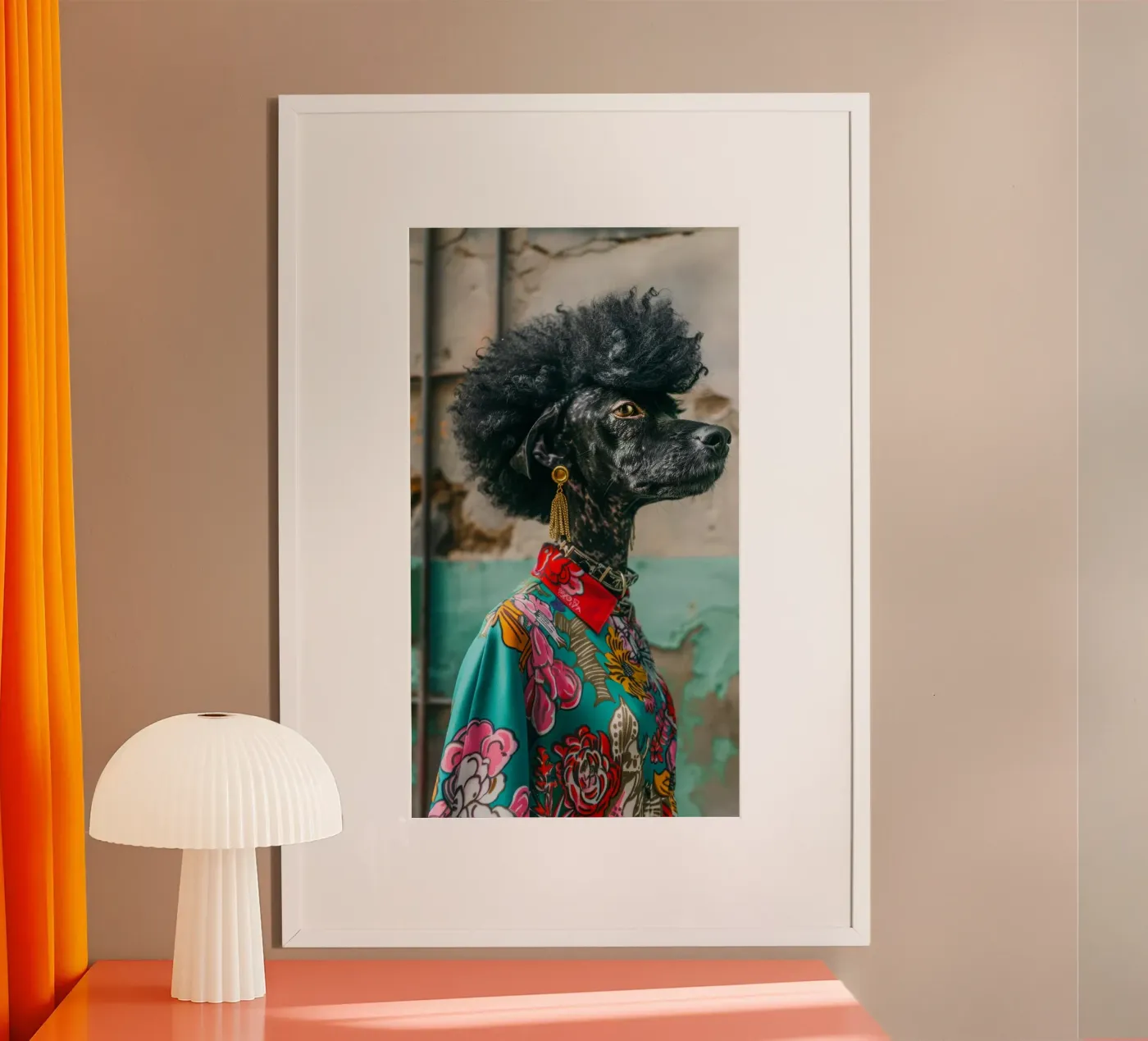 Lila poster da Affiches Chien Originales – Dogland