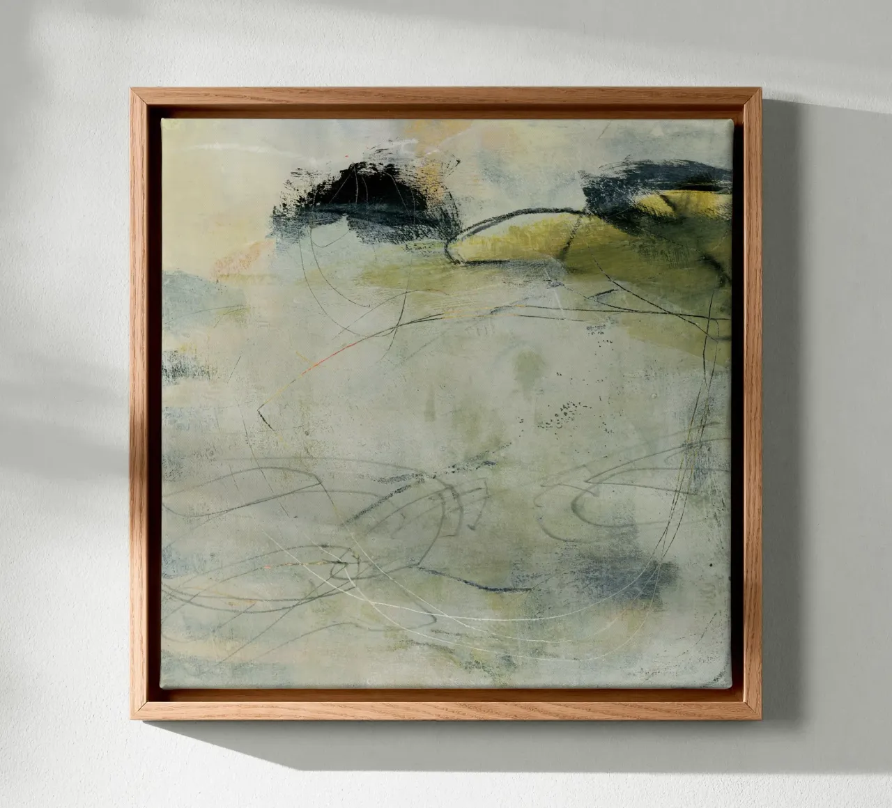 Earth Song 2 tela con Cornice a cassetta da IRIS LEHNHARDT FINE ART