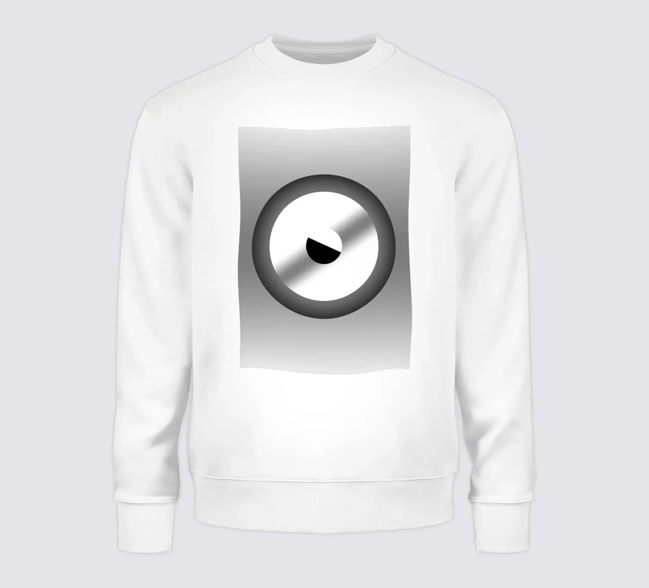 Design grigio con sfumature di colore felpa da BenCoStyle