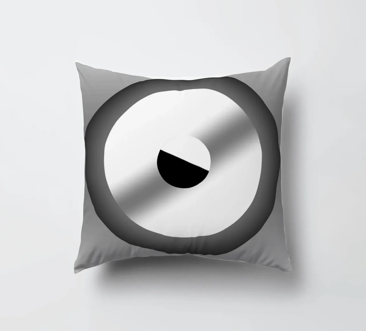 Design grigio con sfumature di colore cuscino da BenCoStyle