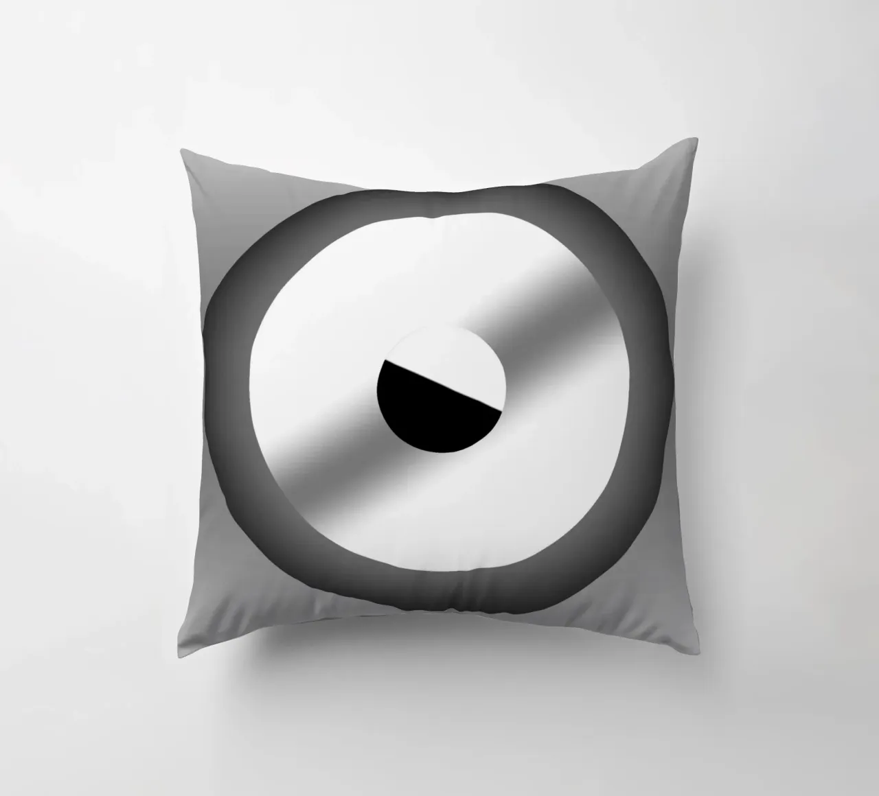 Design grigio con sfumature di colore cuscino da BenCoStyle
