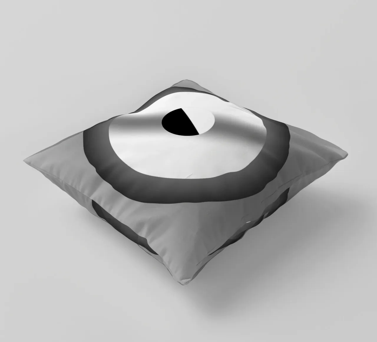 Design grigio con sfumature di colore cuscino da BenCoStyle