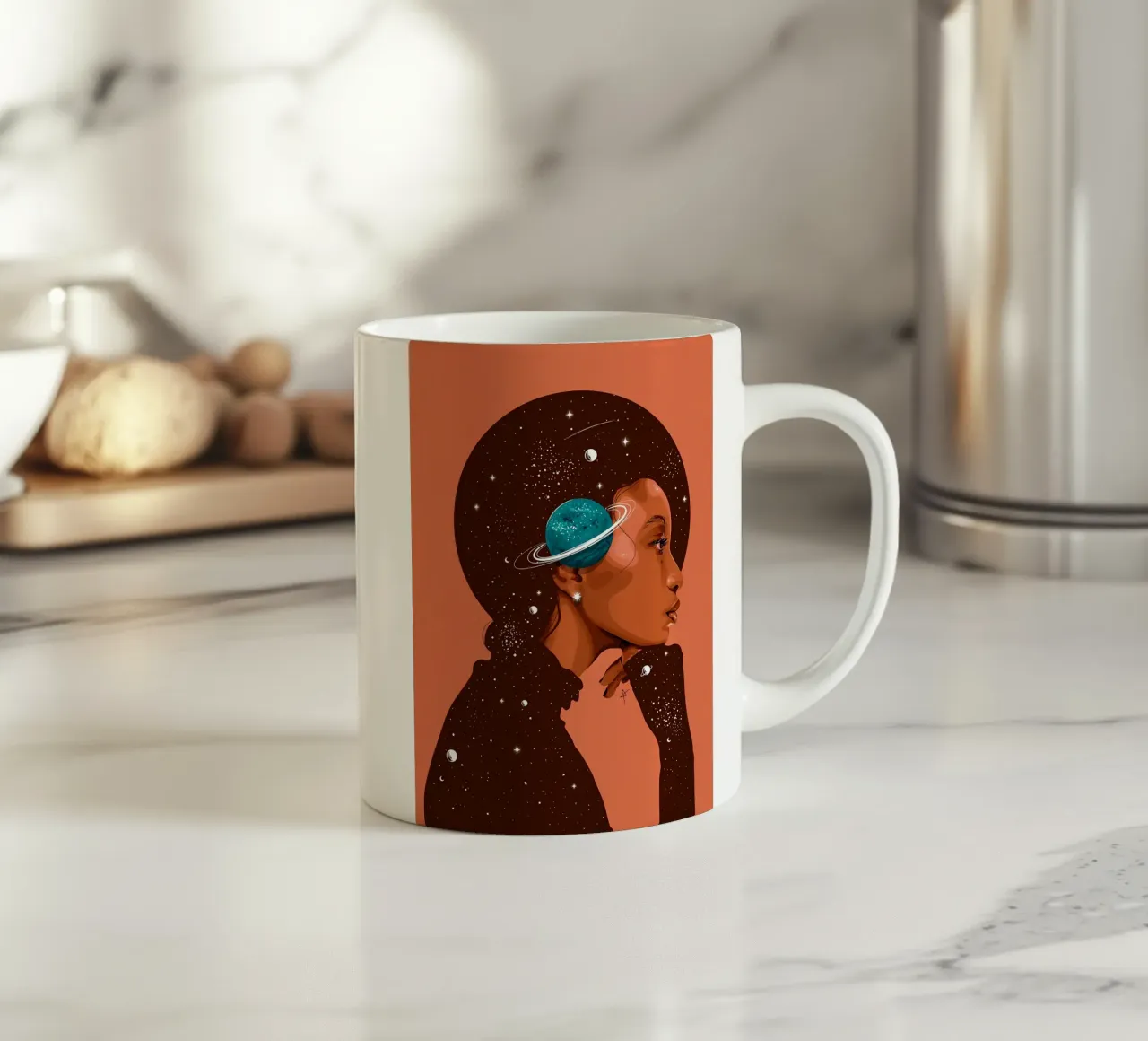 Cosmo tazza in ceramica da Jenny Campos