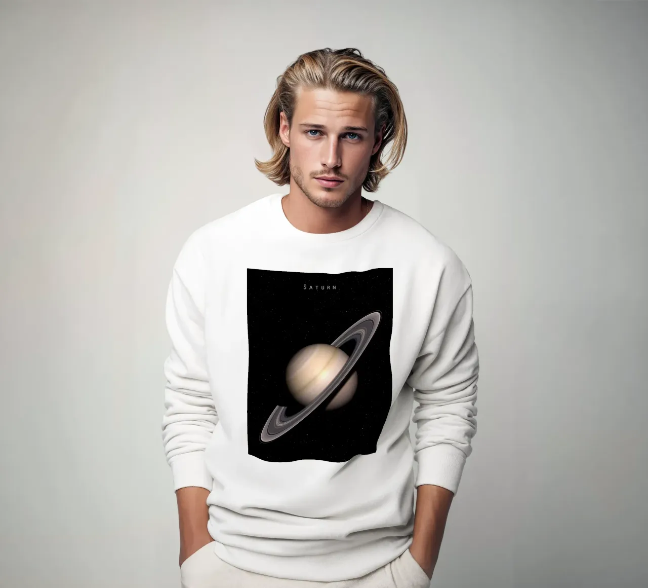 Saturno felpa da Jenny Campos