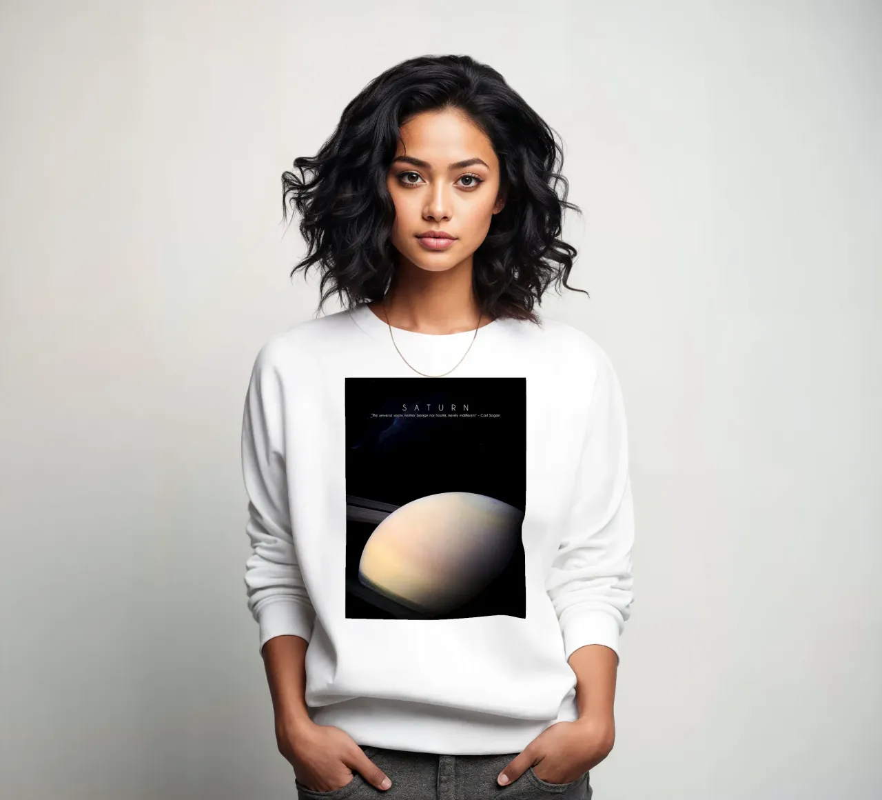 Saturno felpa da Jenny Campos