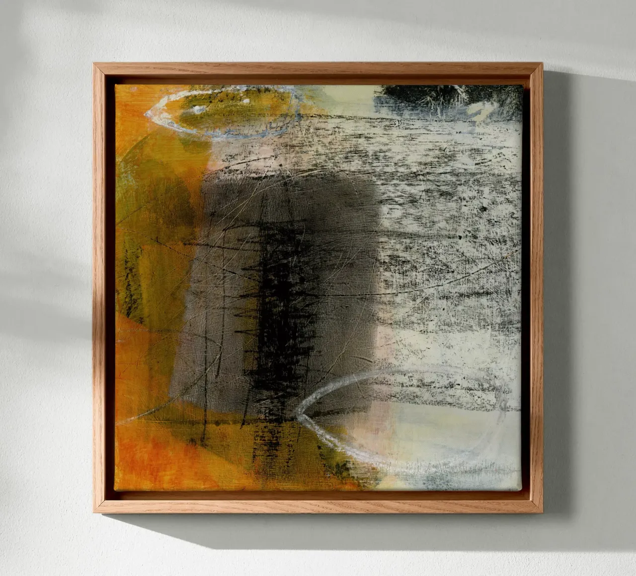 Earth Song 4 tela con Cornice a cassetta da IRIS LEHNHARDT FINE ART