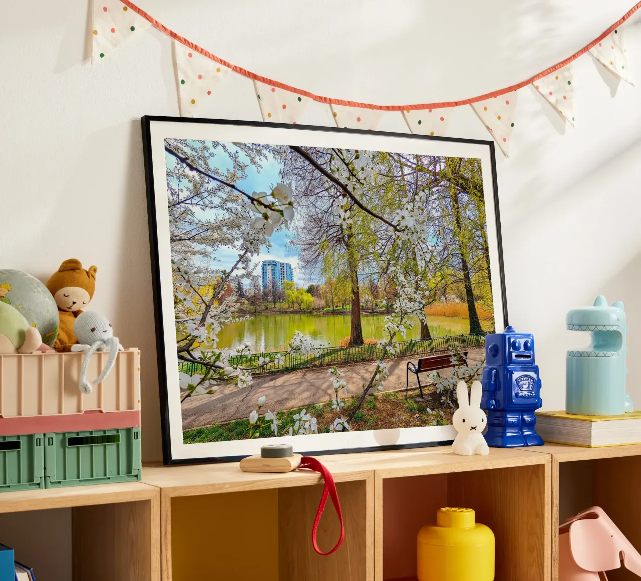 Spring Walk in the Park – Fine Art Print hahnemühle by jay