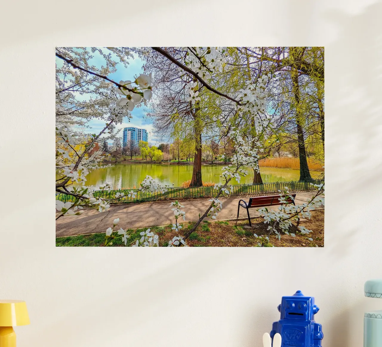 Spring Walk in the Park – Fine Art Print hahnemühle by jay