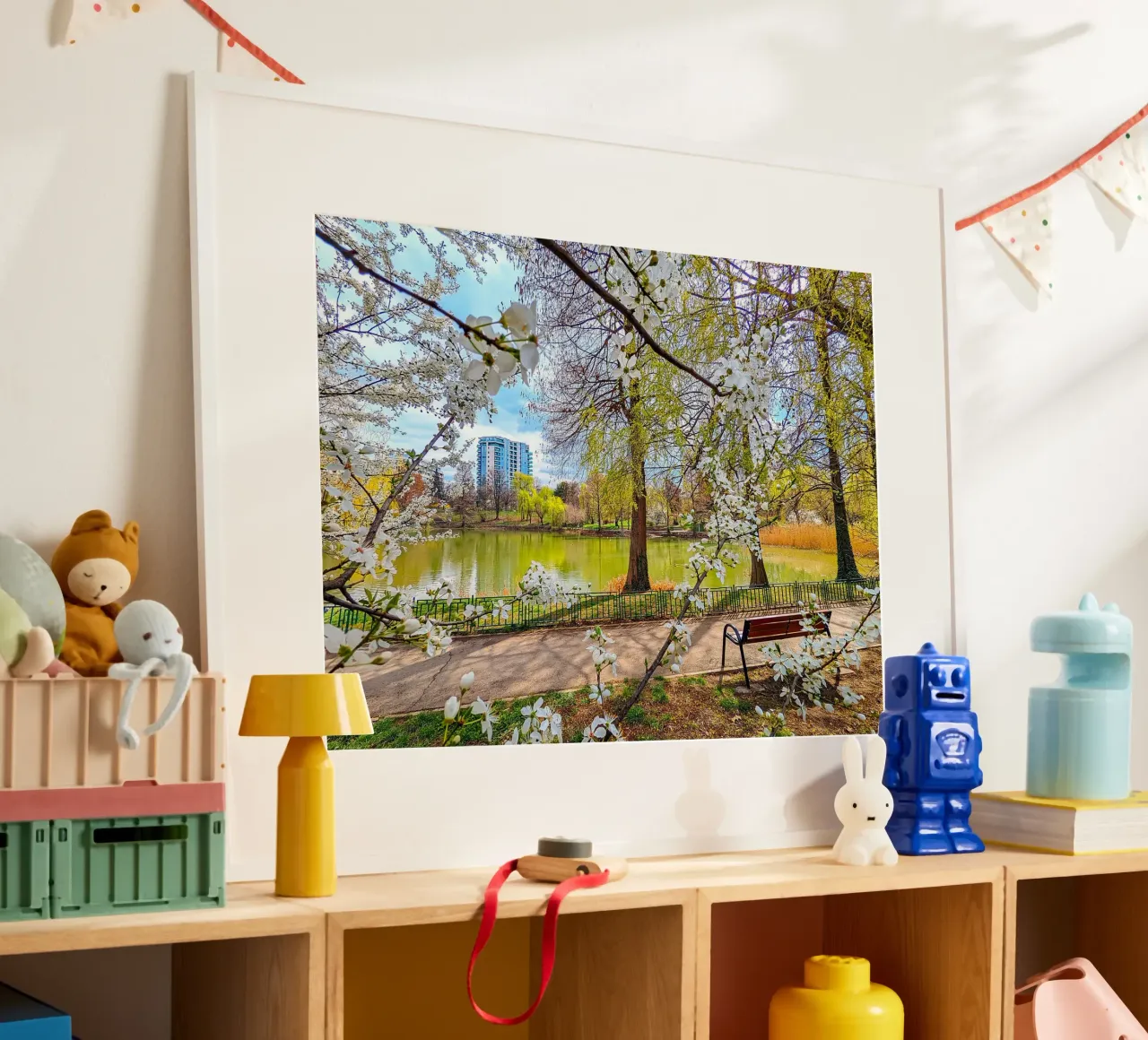 Spring Walk in the Park – Fine Art Print hahnemühle by jay