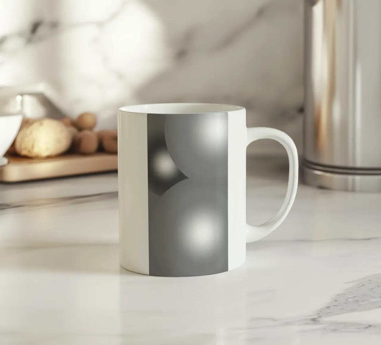 Palline luminose tazza in ceramica da BenCoStyle