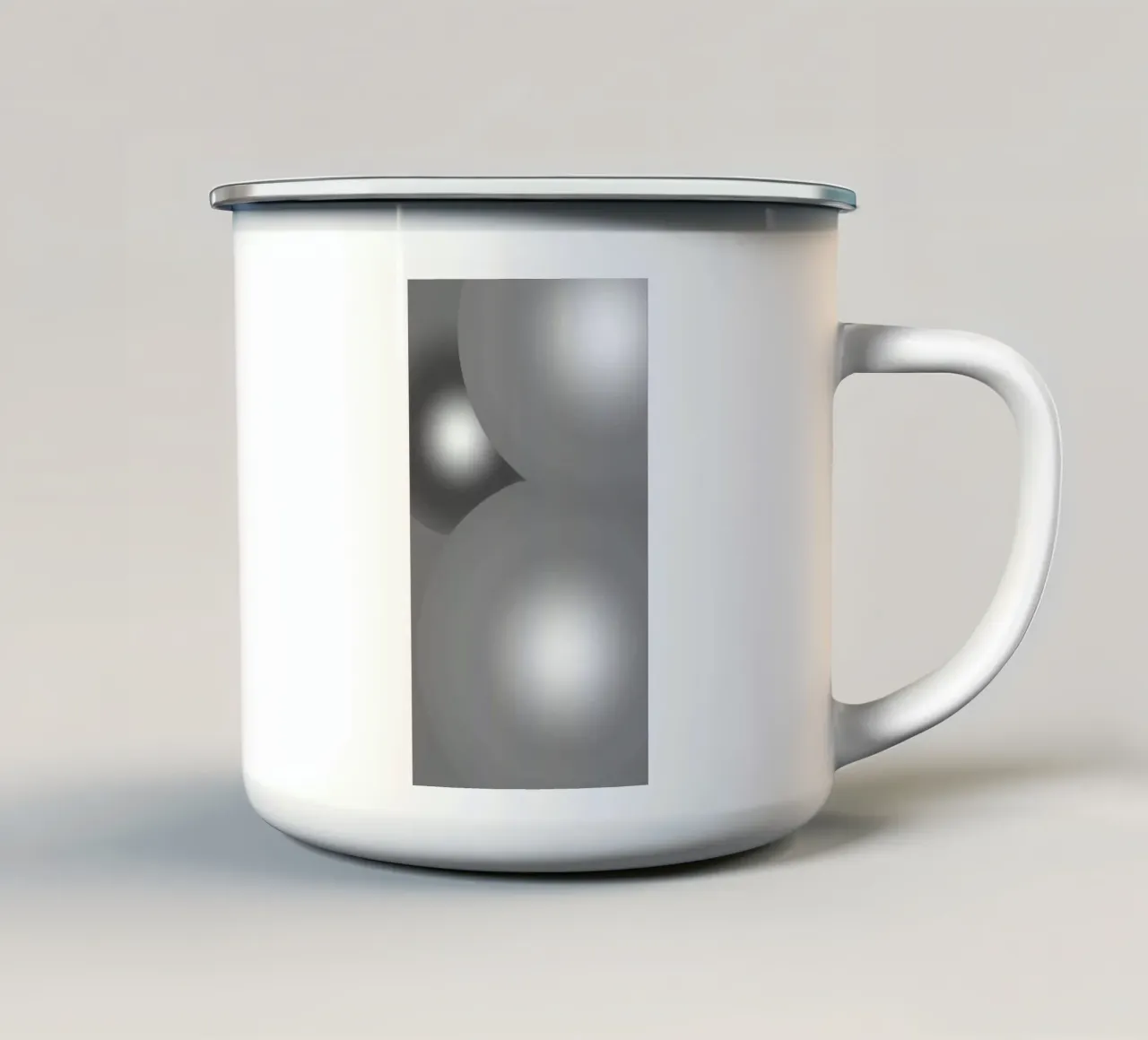 Palline luminose tazza in smalto da BenCoStyle