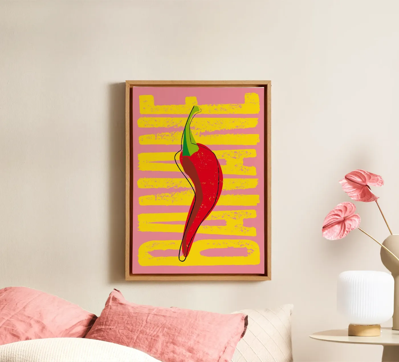 Banane canvas van Art House