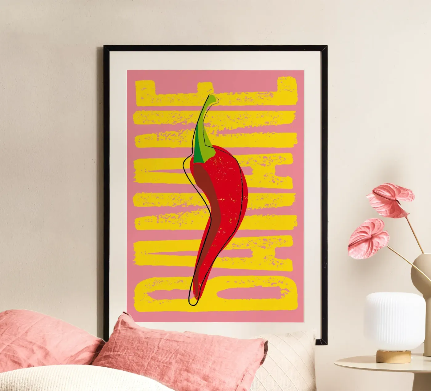 Banane poster van Art House