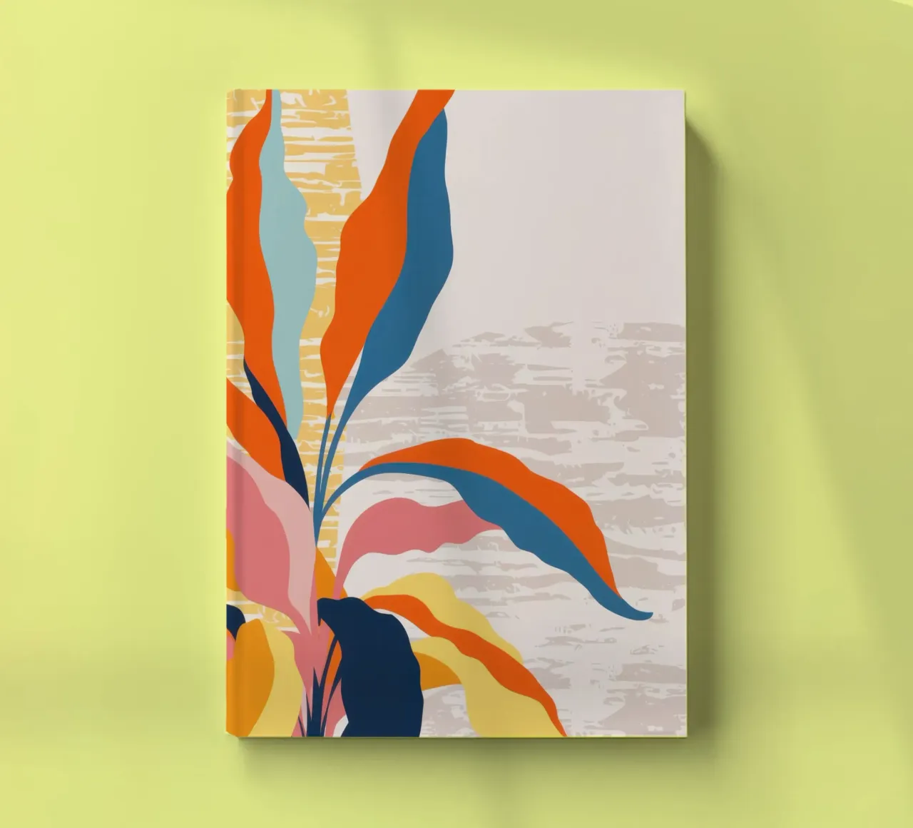 Elegant Botanical Form notebook by Kala Martir