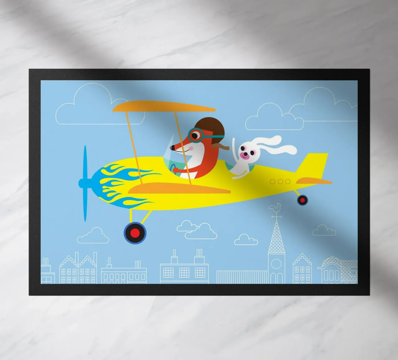 Volpe e lepre zerbino da Looks n Brains