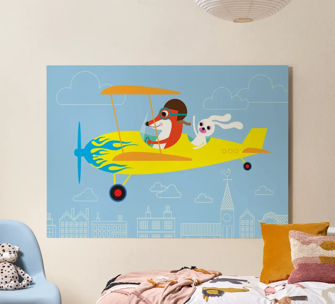 Volpe e lepre plexiglass da Looks n Brains