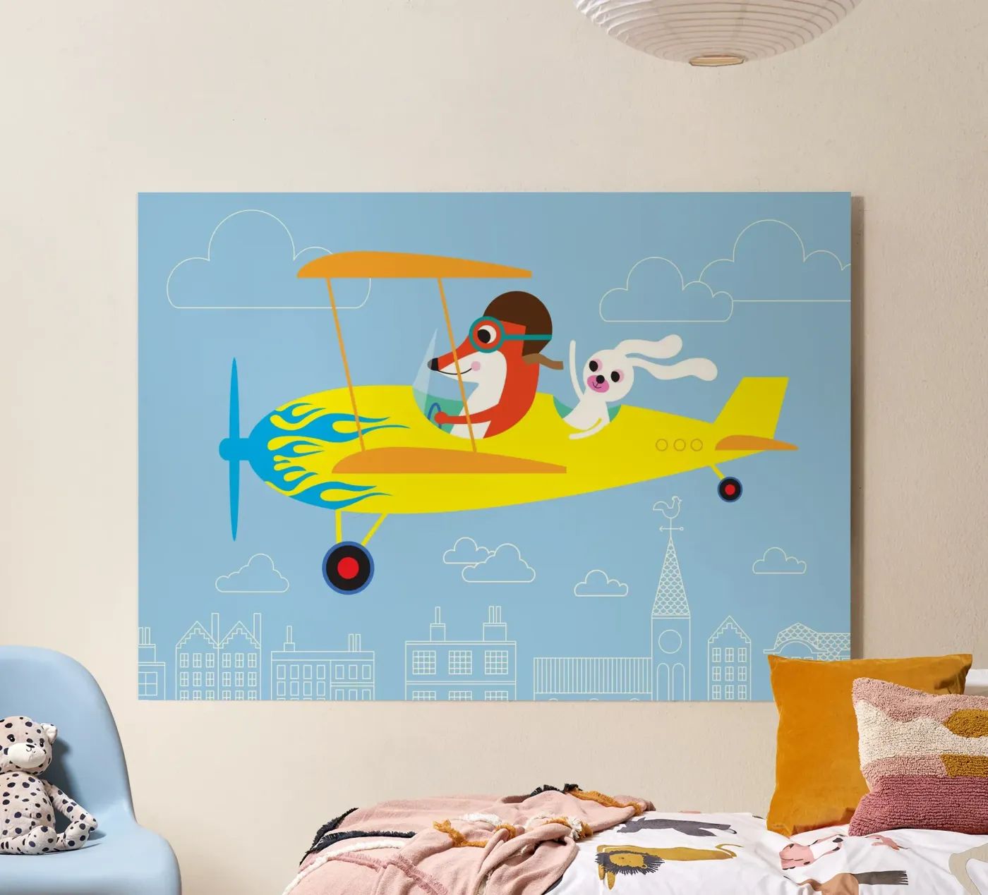 Volpe e lepre plexiglass da Looks n Brains